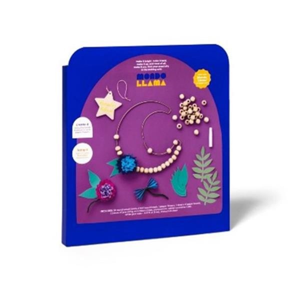 Make-Your-Own Ramadan Beaded Moon Wreath Kit - Mondo Llama - Picture 3 of 4